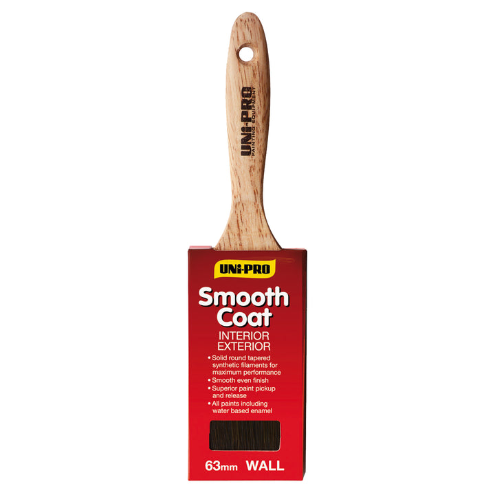 UNi-PRO Smooth Coat Synthetic Wall Brush Range