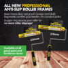 UNi-PRO Professional Anti-slip roller frames